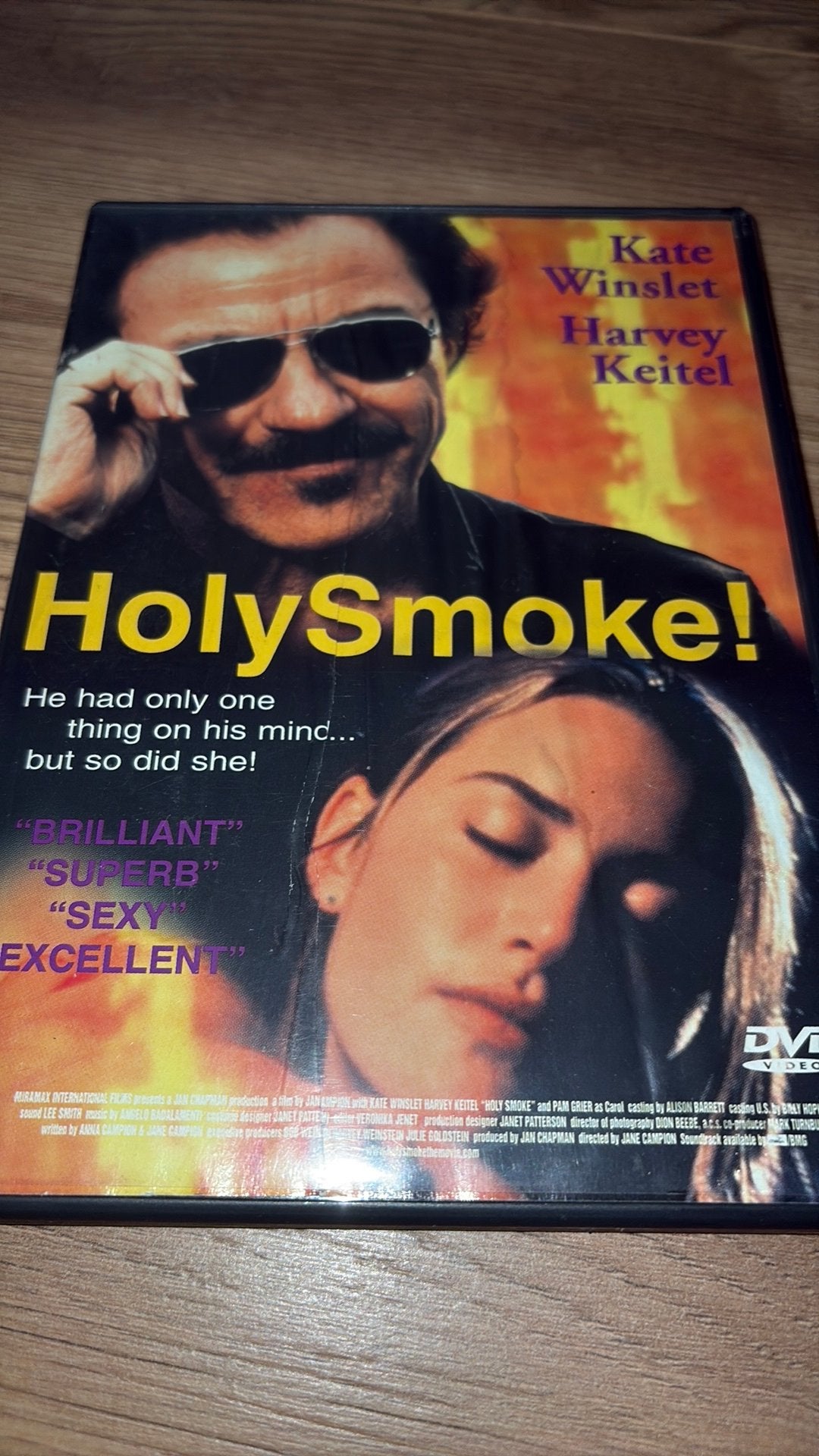 Holy Smoke! met Harvey Keitel en Peter Jackson., Vanaf 16 jaar, Ophalen of Verzenden, Zo goed als nieuw, Overige gebieden