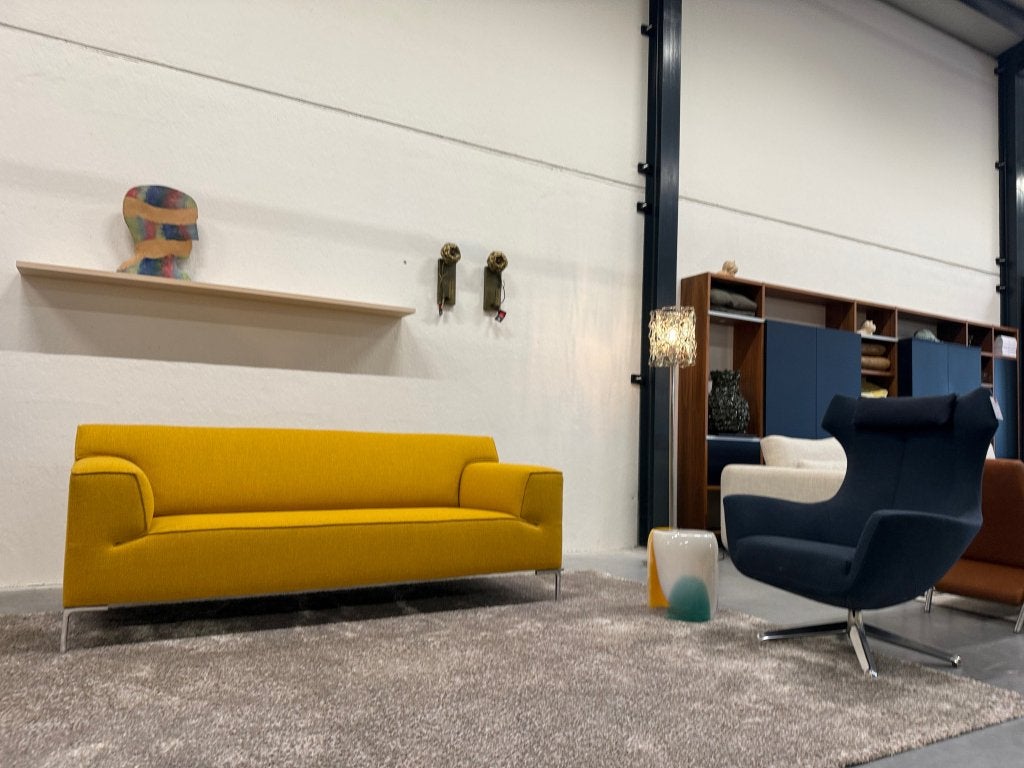 Sale Design on Stock Bloq Bank Refurbished 2,5 3 4 loveseat, Overige maten, 75 tot 100 cm, Ophalen of Verzenden, Rechte bank