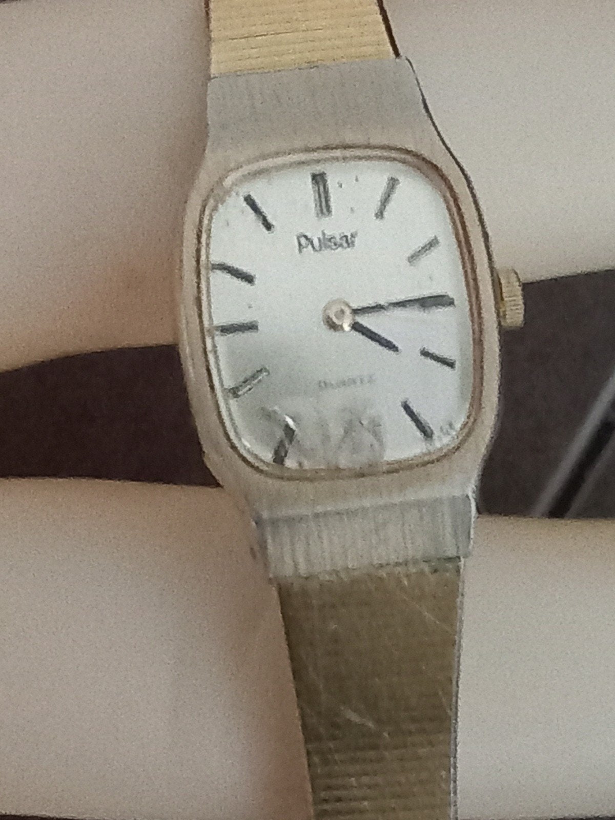 Vintage dames horloge werkend, Ophalen of Verzenden, Staal, Overige merken, 1960 of later
