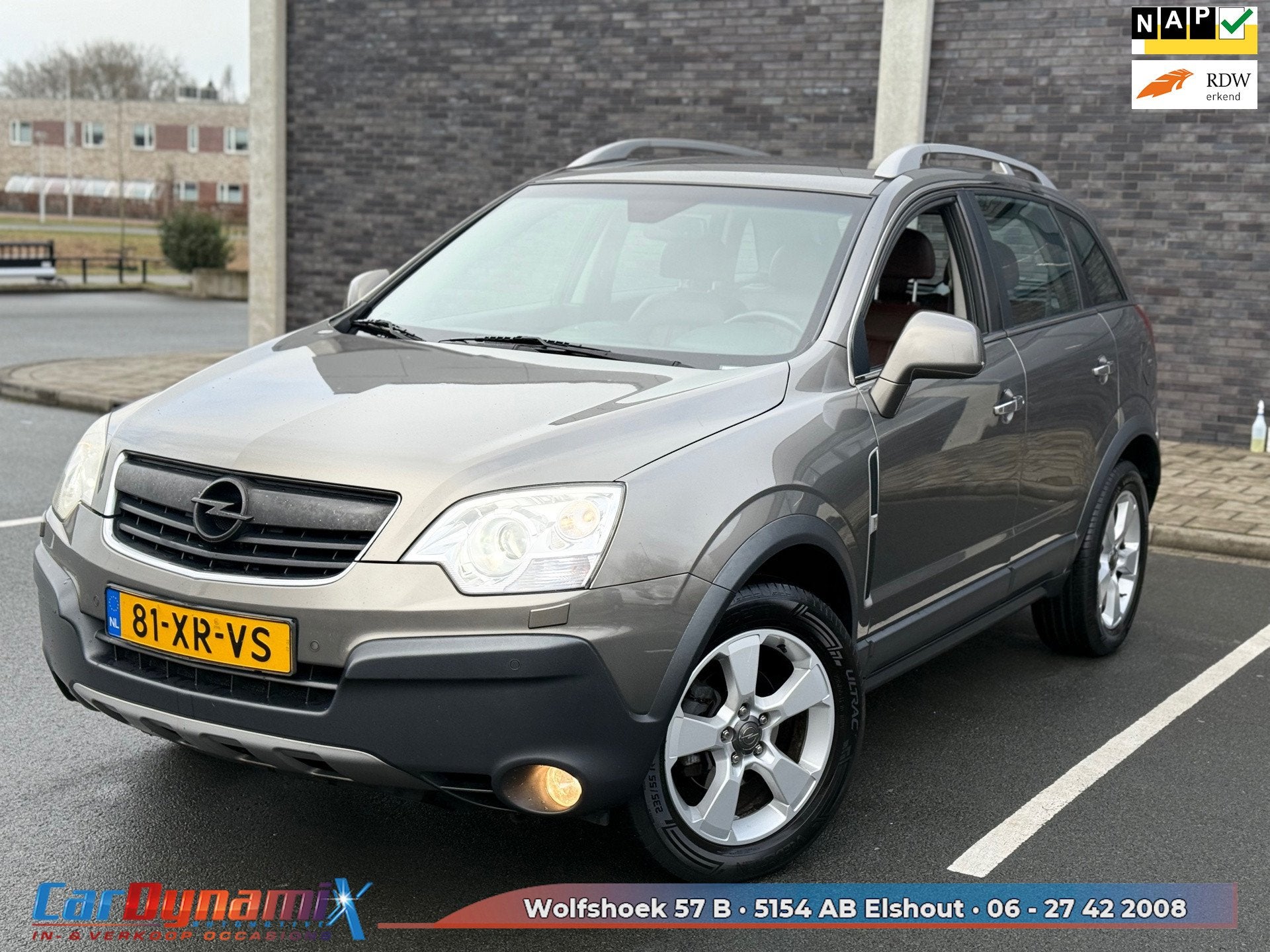 Opel Antara 3.2 V6 Cosmo | Automaat | Leder | Recent Groot O, Auto's, Opel, Bedrijf, Te koop, Antara, 4x4, ABS, Airbags, Airconditioning