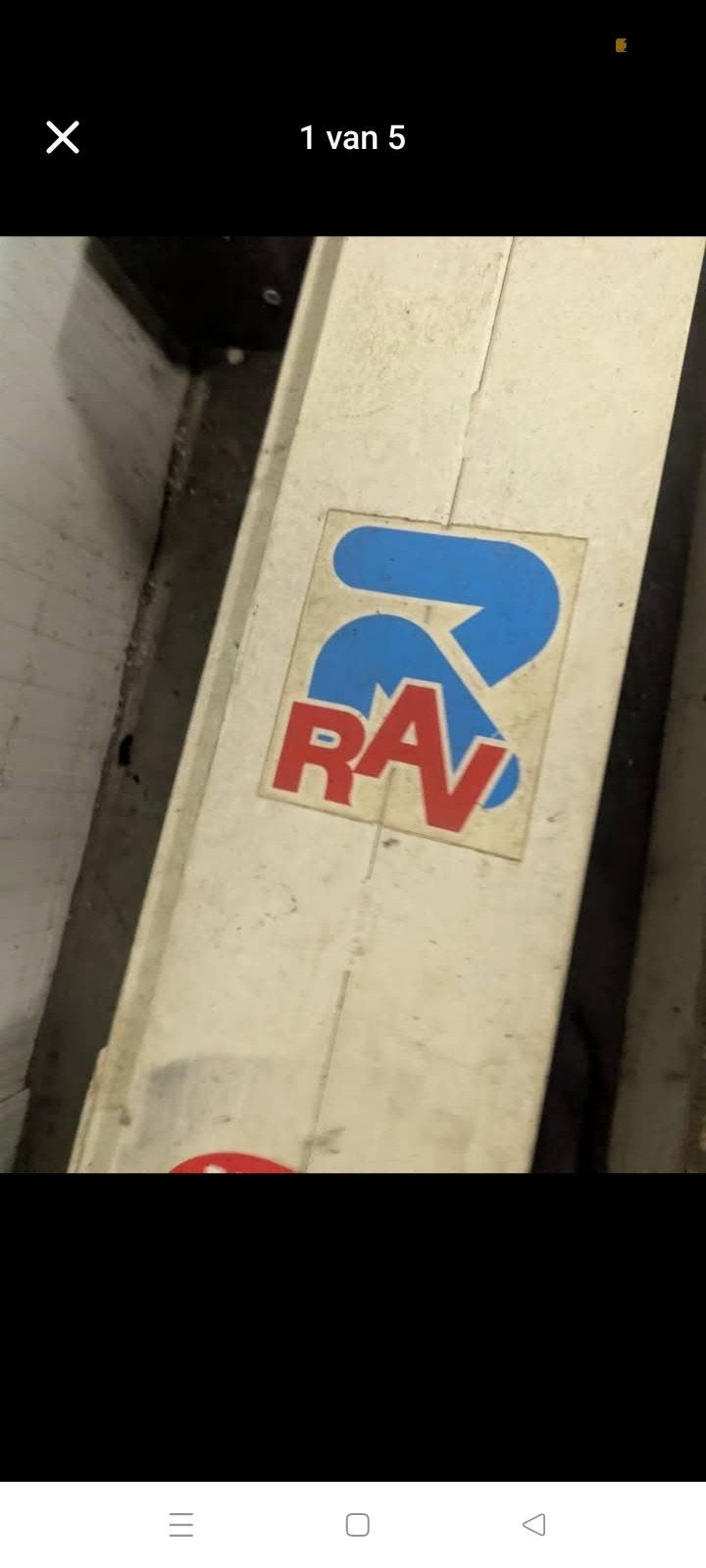 Hefbrug 2koloms, Ophalen, Gebruikt