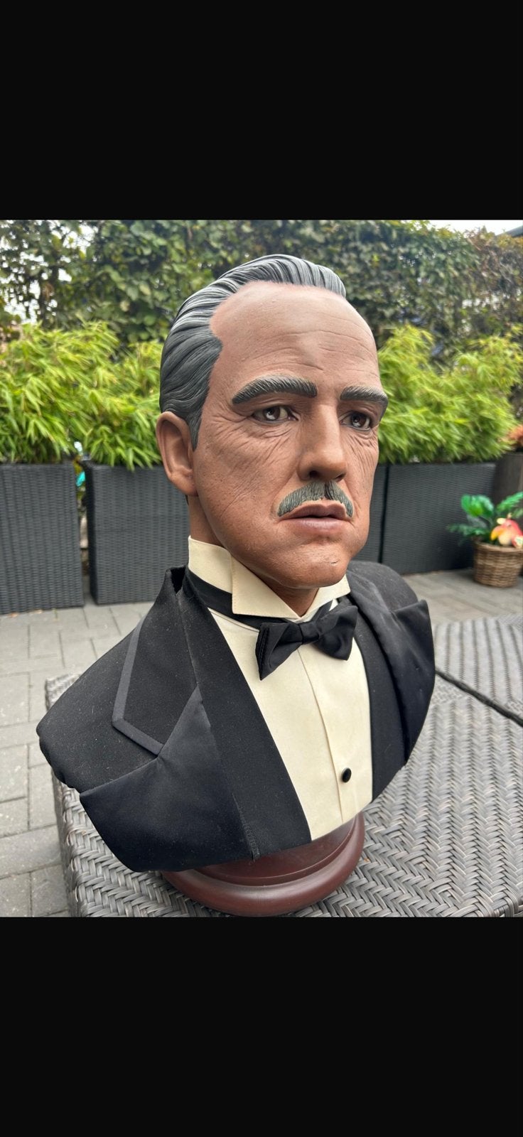 The Godfather Don Vito Corleone Life-Size Buste, Verzenden, Buste, Kunststof, 50 - 100 cm