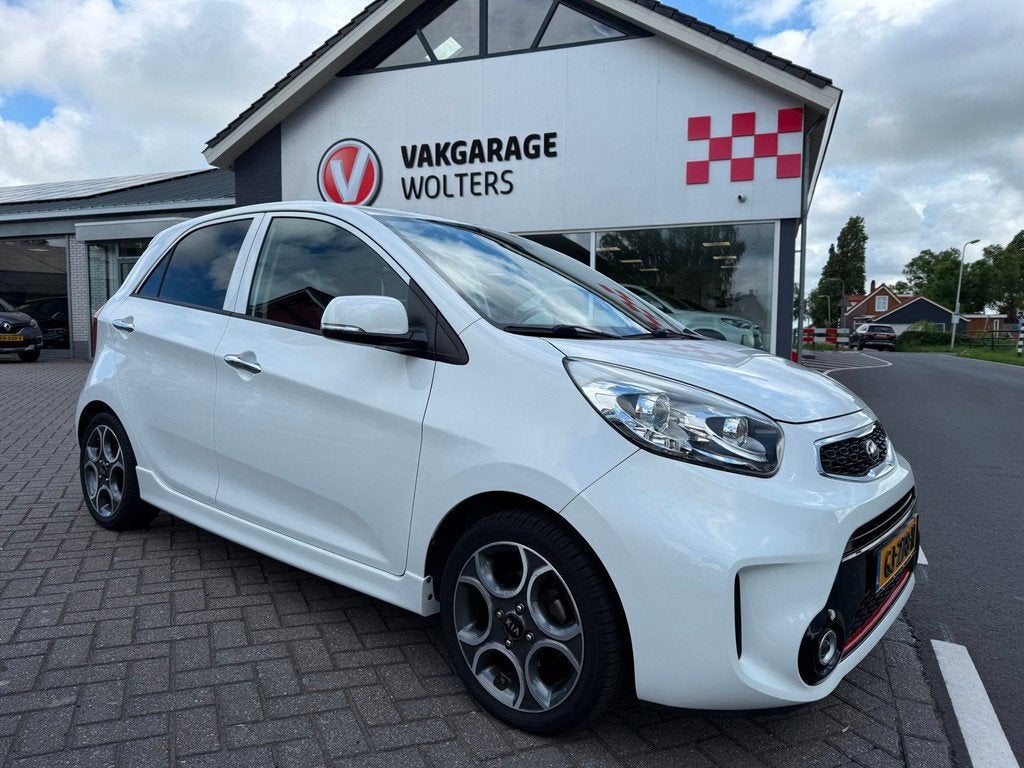 Kia Picanto 1.2 CVVT SportsLine RIJKLAARPRIJS!, Voorwielaandrijving, Euro 5, Stof, Gebruikt