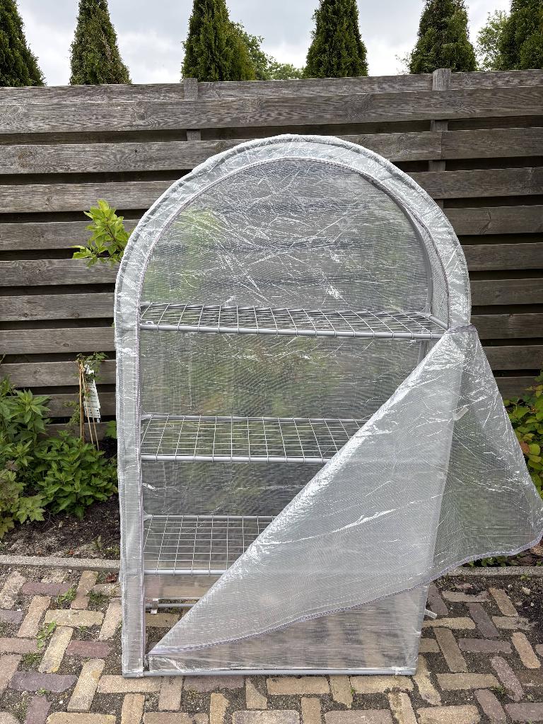 kweekkas, Tuin en Terras, Folie, Kweekkas, Zo goed als nieuw, Ophalen