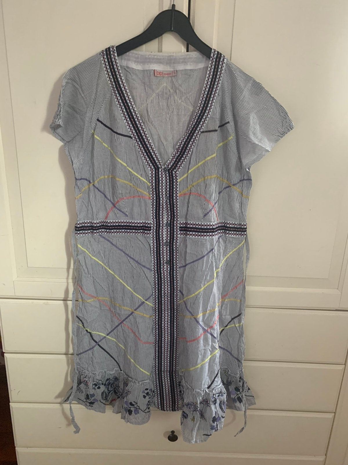 Didi jurk/ tuniek XL/L, Kleding | Dames, Verzenden, Wit, Maat 46/48 (XL) of groter, Nieuw