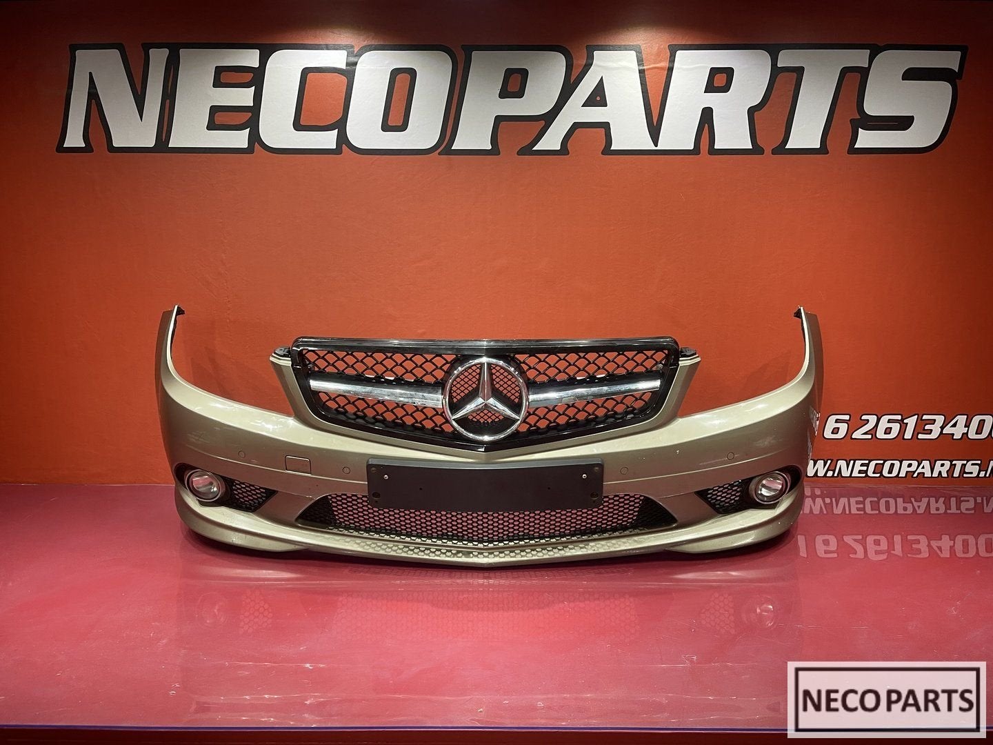 MERCEDES C KLASSE AMG W204 A204 VOORBUMPER BUMPER ORIGINEEL, Auto-onderdelen, Gebruikt, -, Ophalen of Verzenden, -