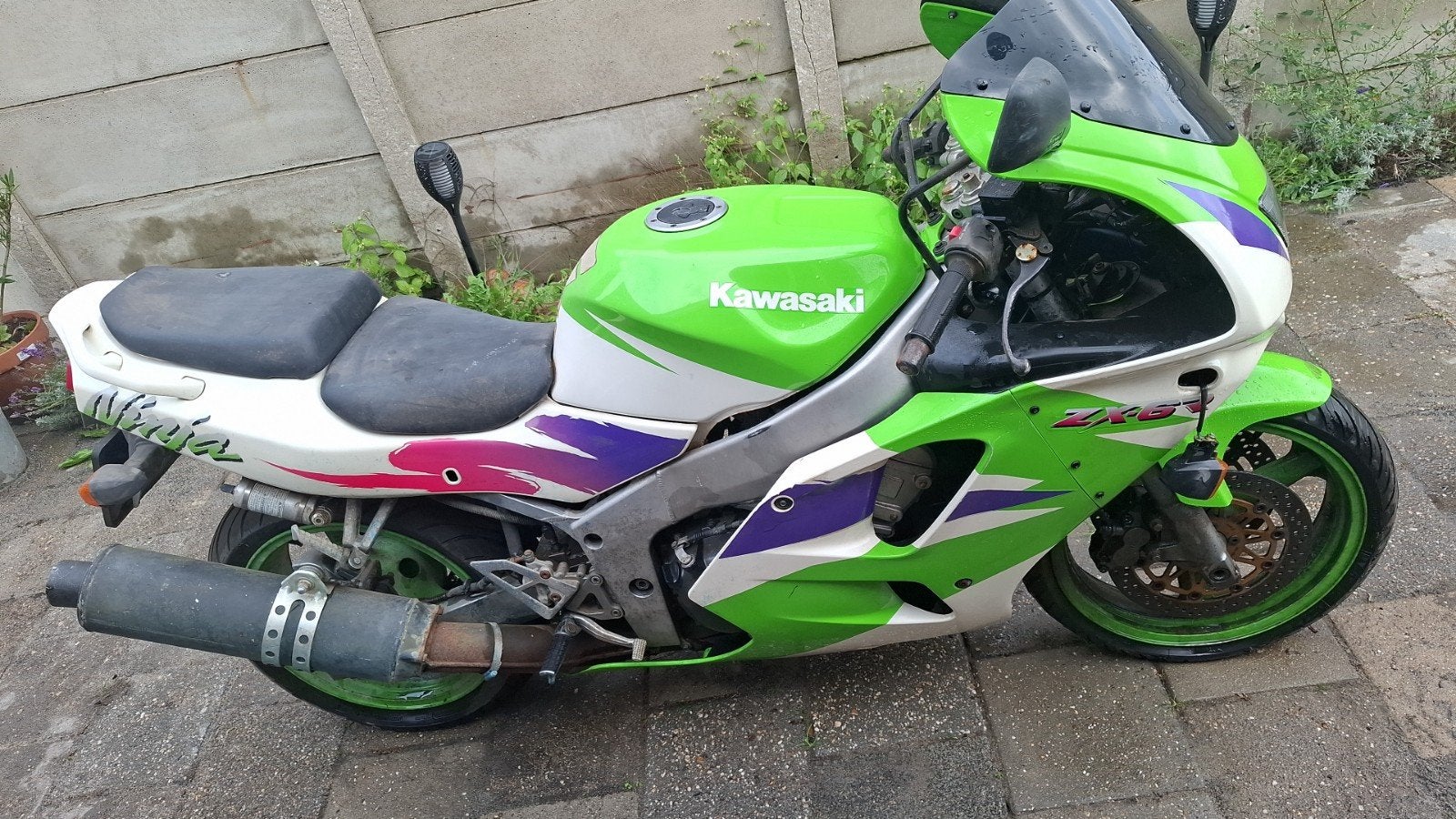 kawazaki zx6r 1996, Motoren, Ophalen