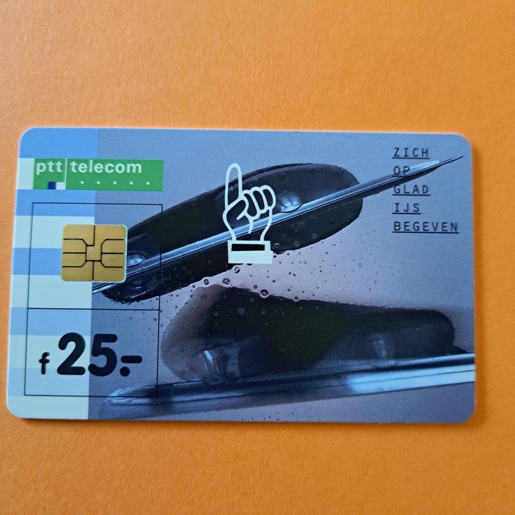 PTT Telecom telefoonkaart 25 gulden, Verzamelen, Telefoonkaarten, Ophalen of Verzenden, Nederland