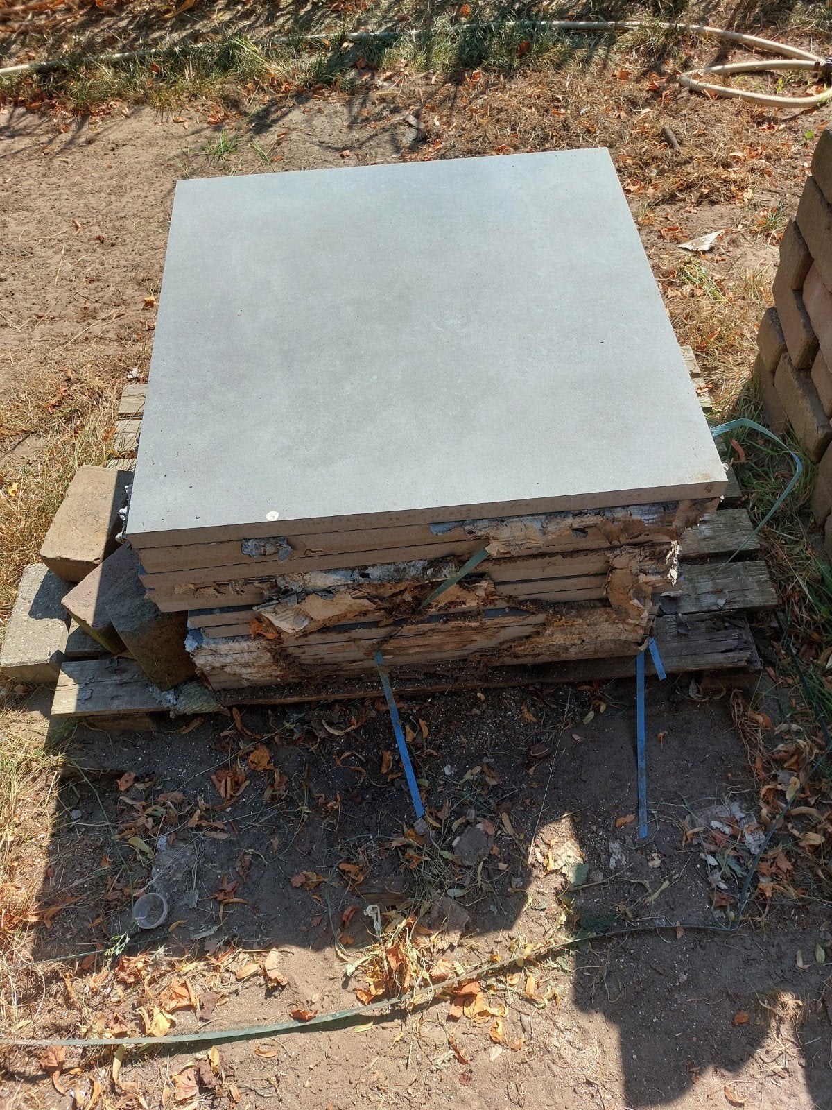 Nieuwe keramische terrastegels, 70x70x3cm, vt wonen, Ophalen, 60 cm of meer, Gebruikt, 10 m² of meer