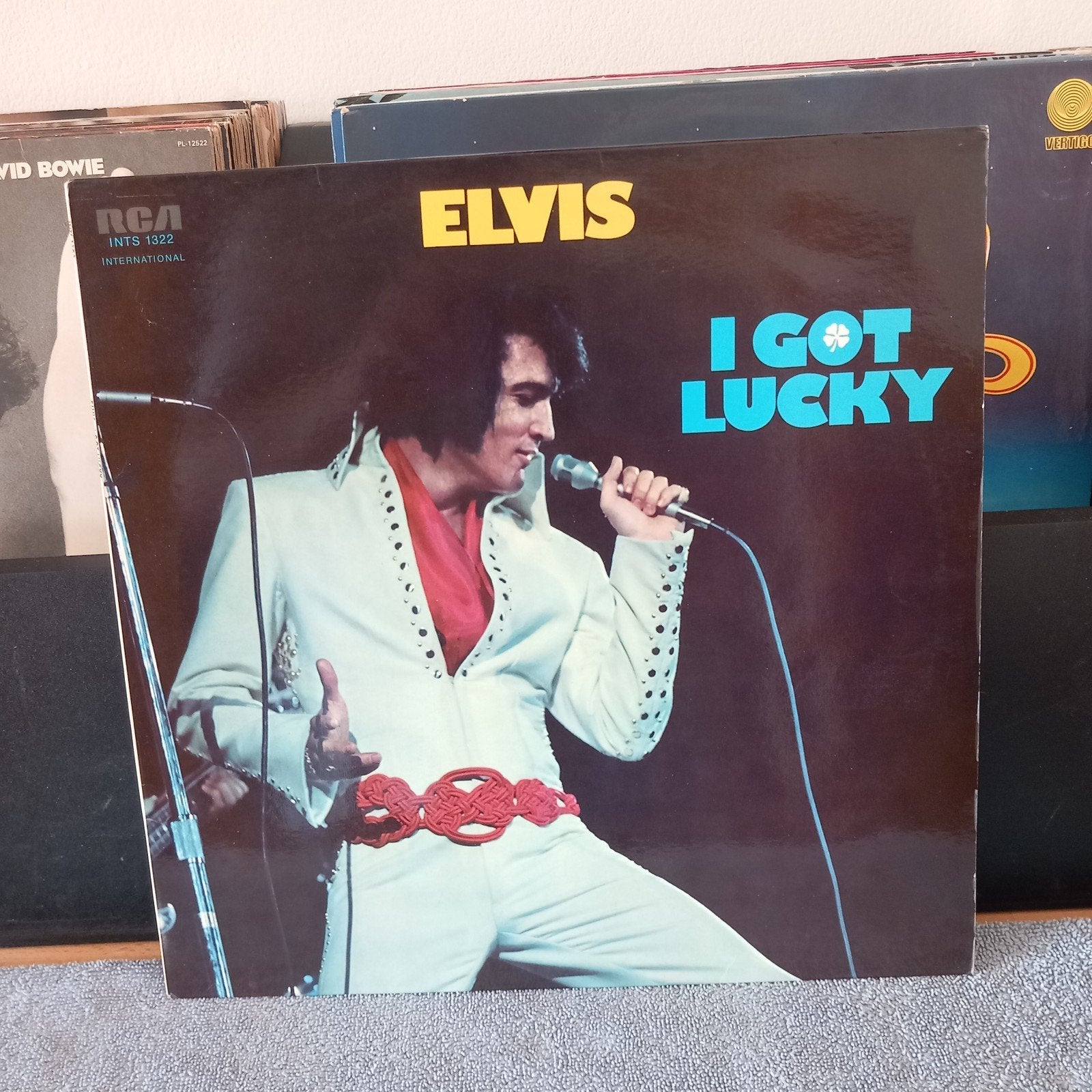 lp elvis Presley i got Lucky, Ophalen of Verzenden, Zo goed als nieuw, 12 inch