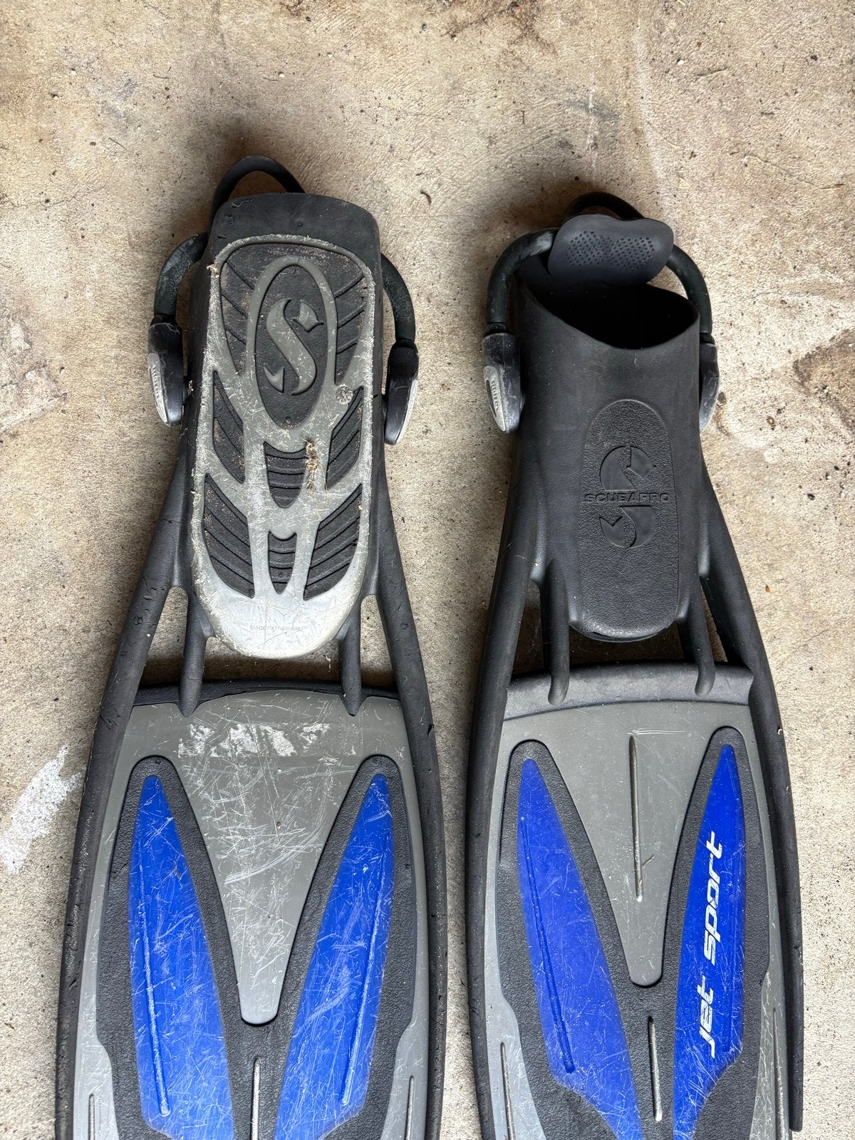 Scubapro Jet Sport Duikvliezen - Gebruikt, Ophalen of Verzenden, Gebruikt, Zwem- of Duikvliezen