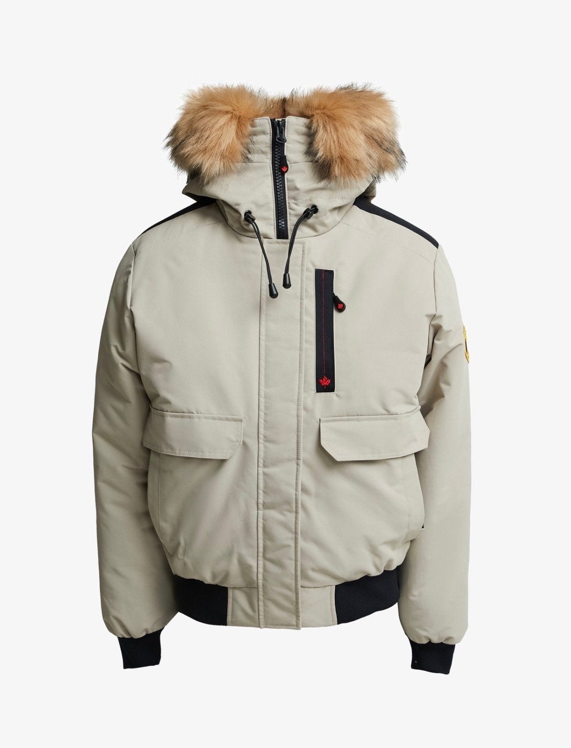 Zavetti Canada W Gabellia Hooded Winterjas Beige Maat M, Kleding | Dames, Jassen | Winter, Ophalen of Verzenden, Gedragen, Maat 38/40 (M)