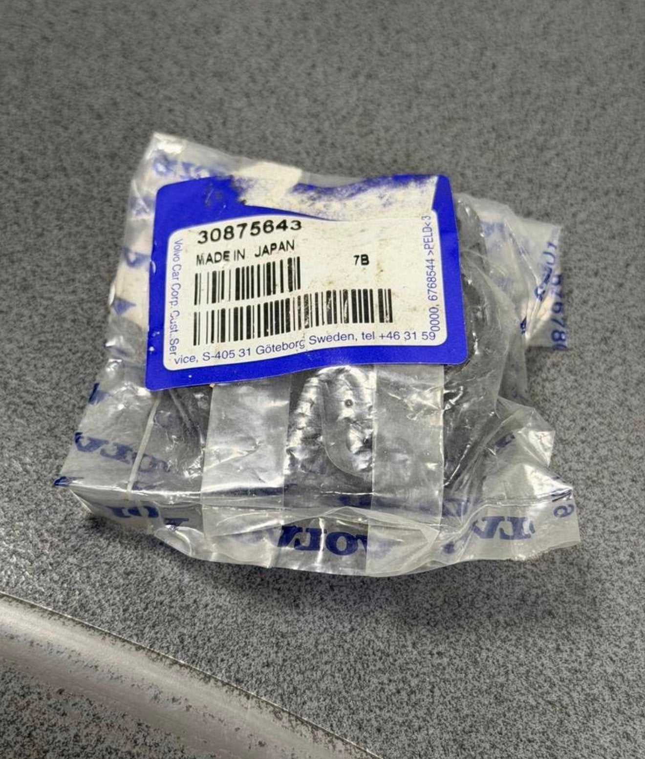 Volvo gasklepsensor 30875643 OEM nieuw S40 V40 origineel, Nieuw, Ophalen of Verzenden, H, H