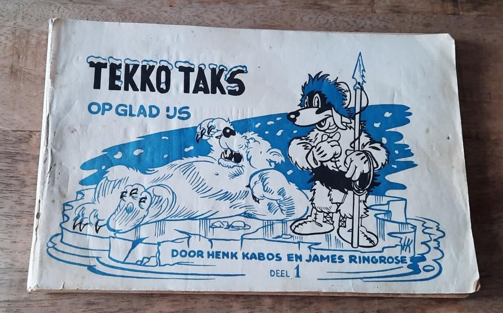 Tekko Taks, Boeken, Gelezen, Eén stripboek, Ophalen of Verzenden, Henk Kabos