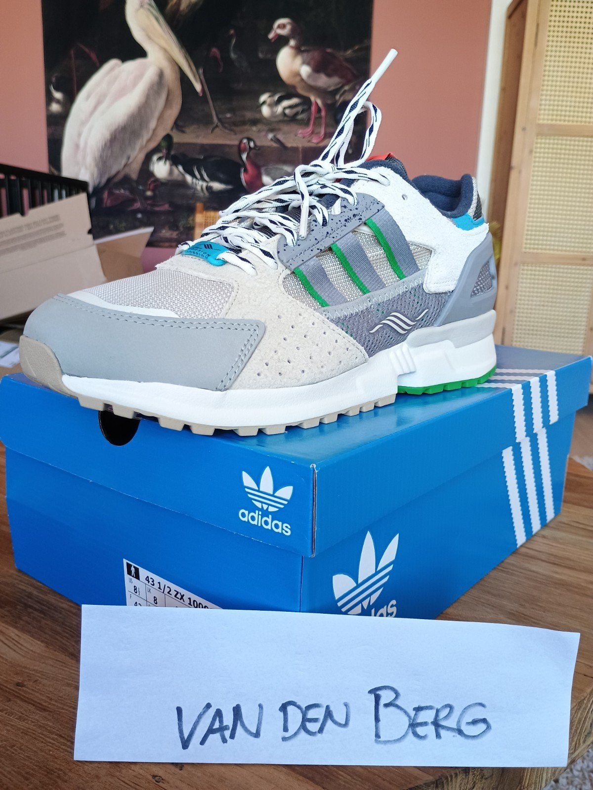 Adidas ZX10.000 43einhalb Joint Path EU42 te koop, Overige kleuren, Nieuw, Ophalen of Verzenden, Sneakers of Gympen