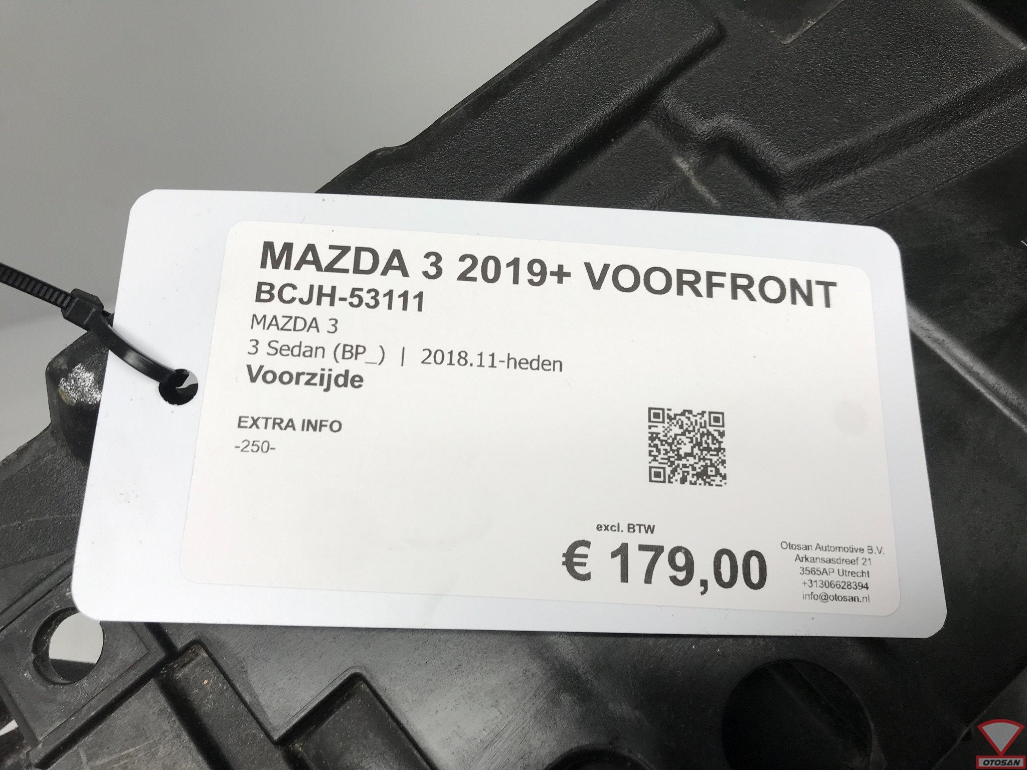 Mazda 3 2019+ Voorfront Front Origineel! BCJH-53111, Gebruikt, Shinchi, Fuchu-Cho 3-1
730-8670  Hiroshima, Voor, Mazda Motor Corporation