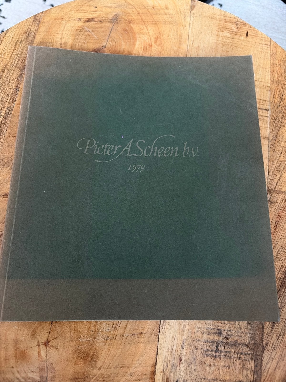 Kunstcatalogus Pieter A. Scheen B.V. 1979, Ophalen of Verzenden, Gelezen, Schilder- en Tekenkunst