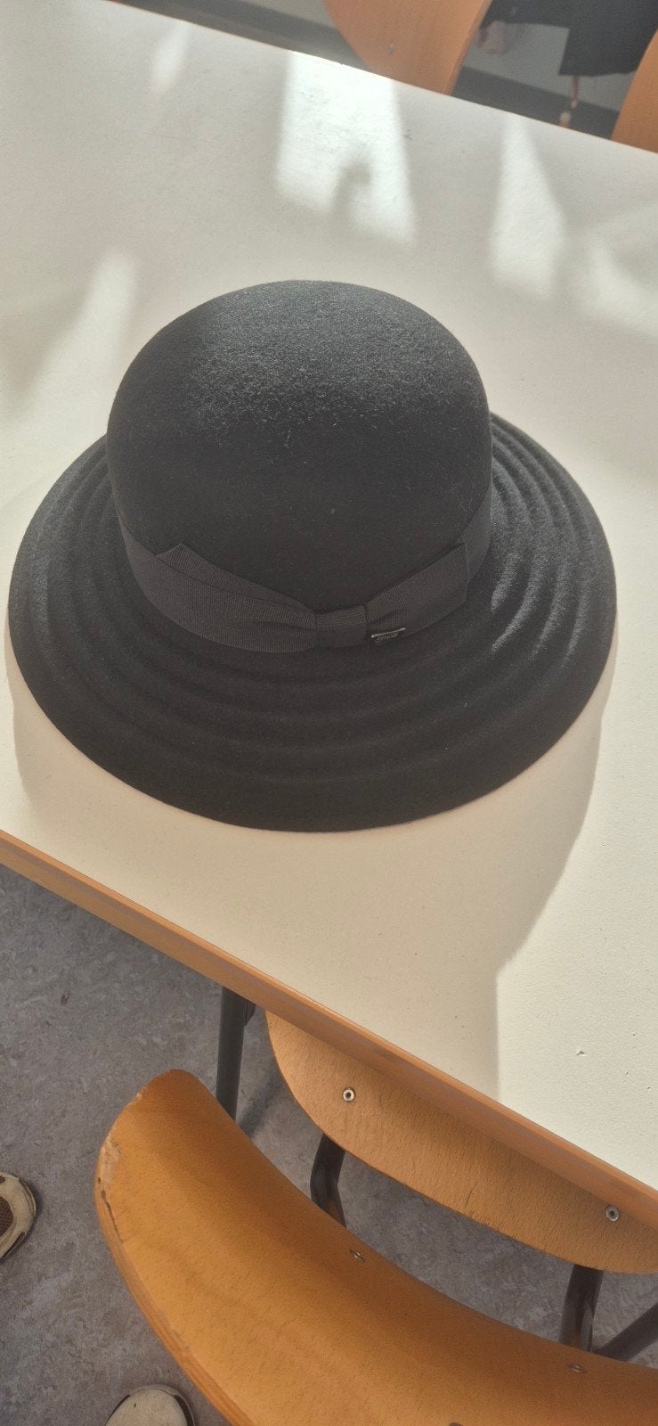 Zwarte Complit by Marisa hoed, Made in Italy, Ophalen of Verzenden