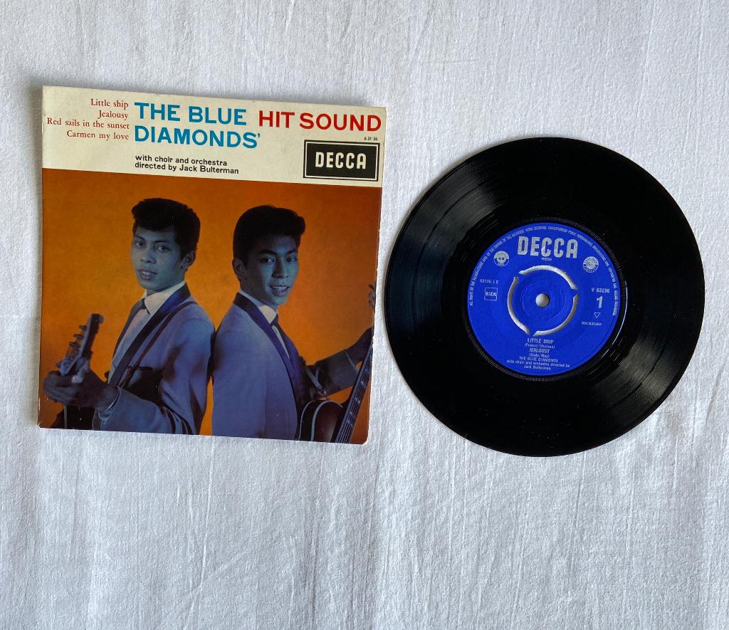 the blue diamonds - little ship, Ophalen of Verzenden, Gebruikt, Pop