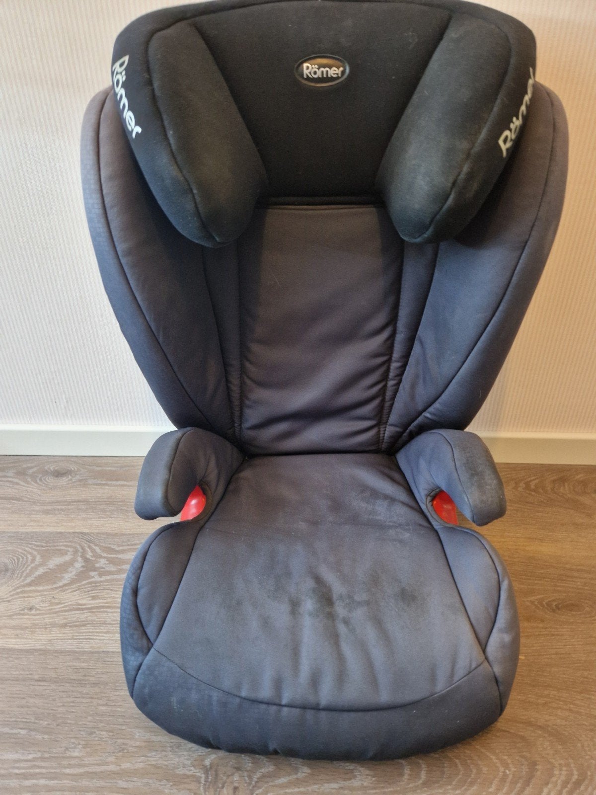 Römer autostoel - gebruikt, bekleding wasbaar, Ophalen, Romer, Verstelbare rugleuning, 9 t/m 36 kg