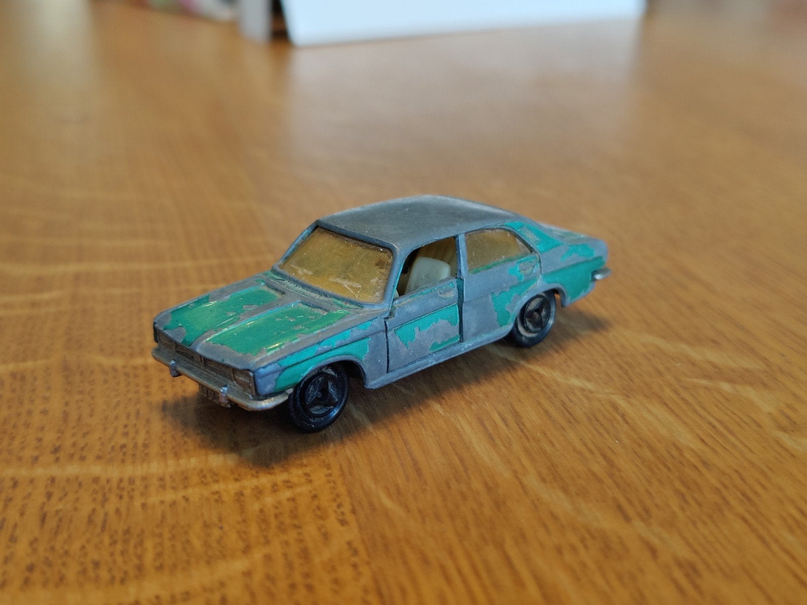 Majorette Chrysler 180 GROEN, Ophalen of Verzenden, Zo goed als nieuw, Auto