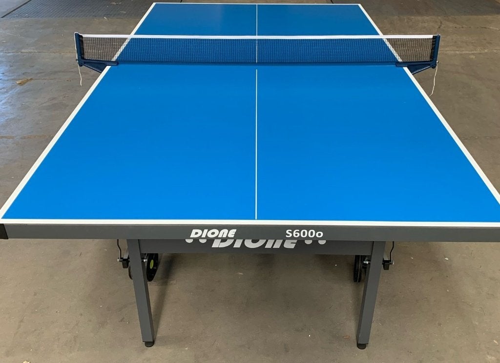 OUTDOOR Pingpongtafel  Tafeltennistafel - ZGAN, Ophalen, Zo goed als nieuw, Tafel Outdoor, Verrijdbaar