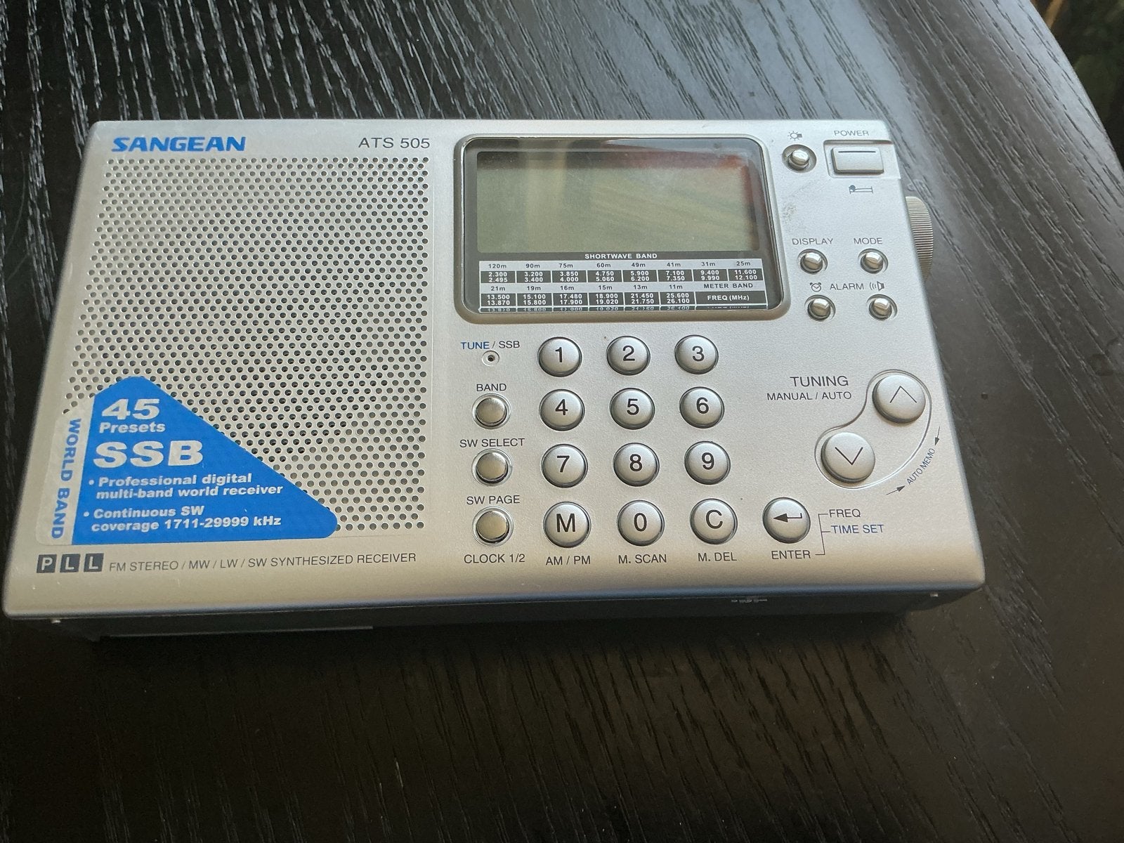 Sangean ATS 505 Wereldontvanger - Ideaal voor amateur & vaka, Ophalen, Gebruikt, Wereldontvanger