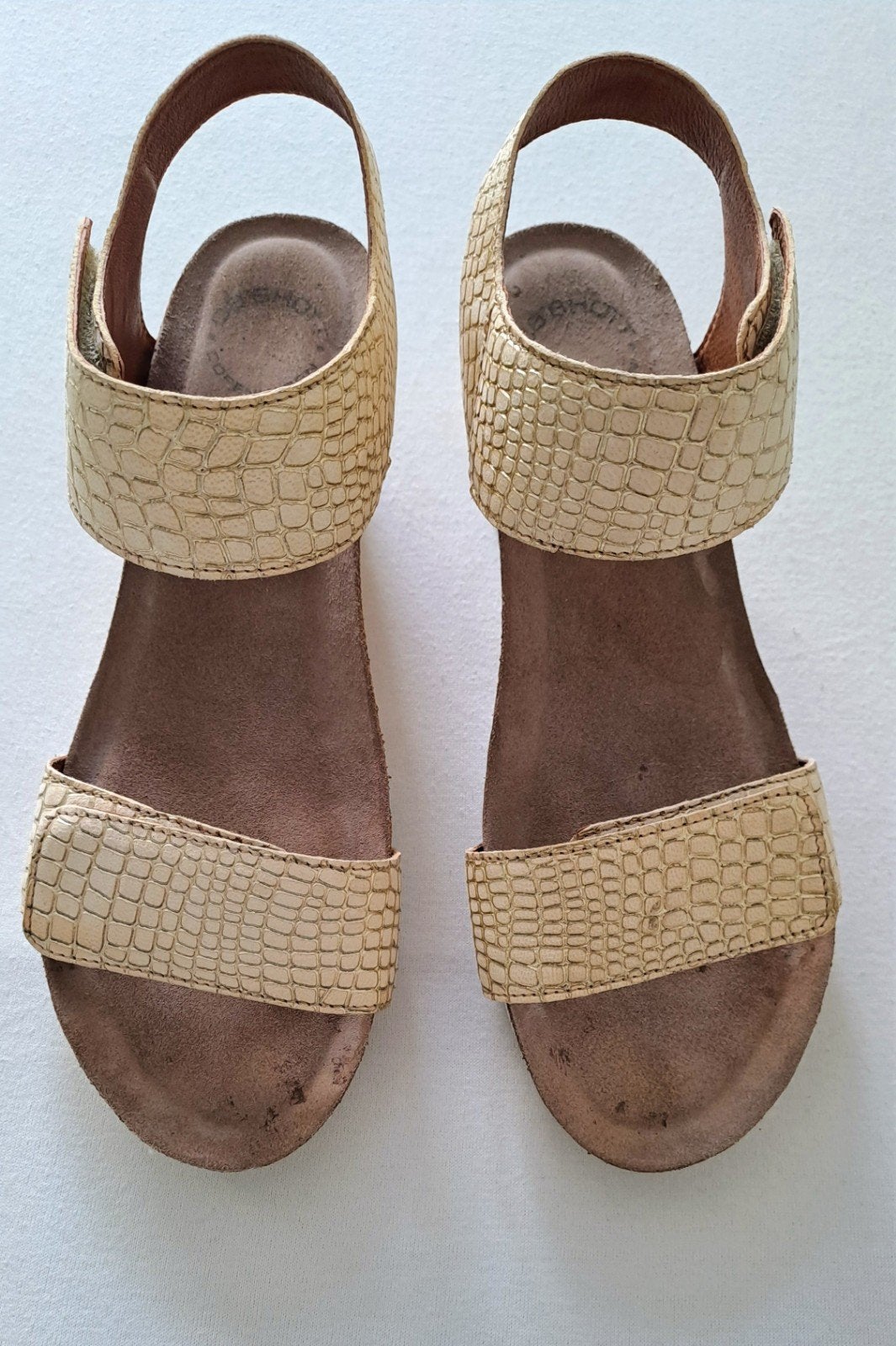 Dames sandalen Ca'Shott maat 39, Ophalen of Verzenden, Zo goed als nieuw, Beige, Sandalen of Muiltjes
