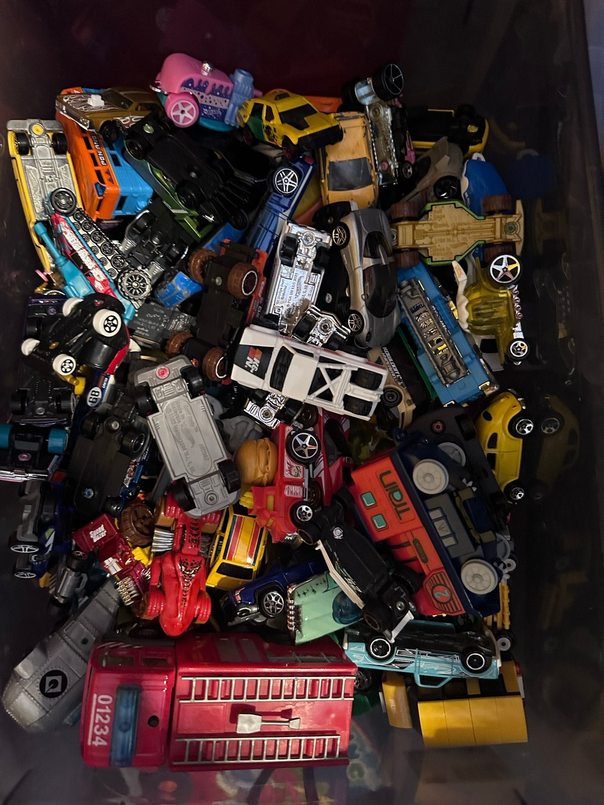 Grote doos Hotwheels, Ophalen, Gebruikt, Overige typen