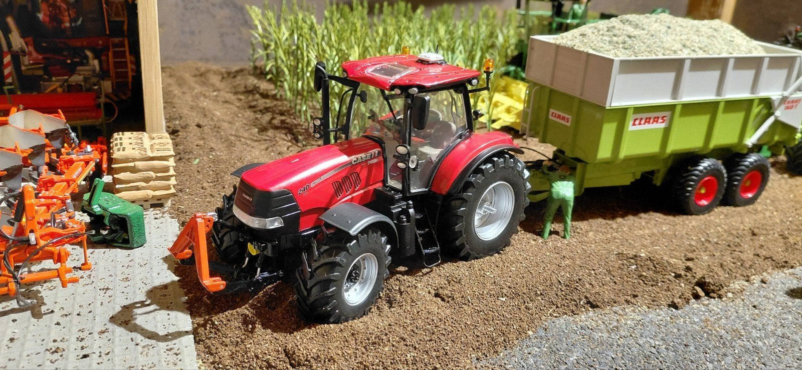CASE IH PUMA CVX  240, Ophalen of Verzenden, Zo goed als nieuw, Tractor of Landbouw