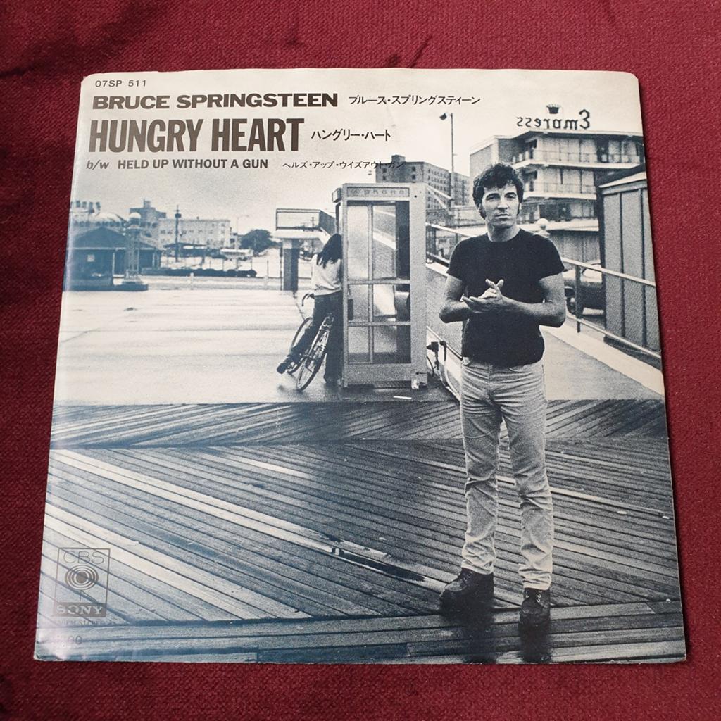 Bruce Springsteen vinyl single Japanse persing Japan, Ophalen of Verzenden, Zo goed als nieuw, Pop