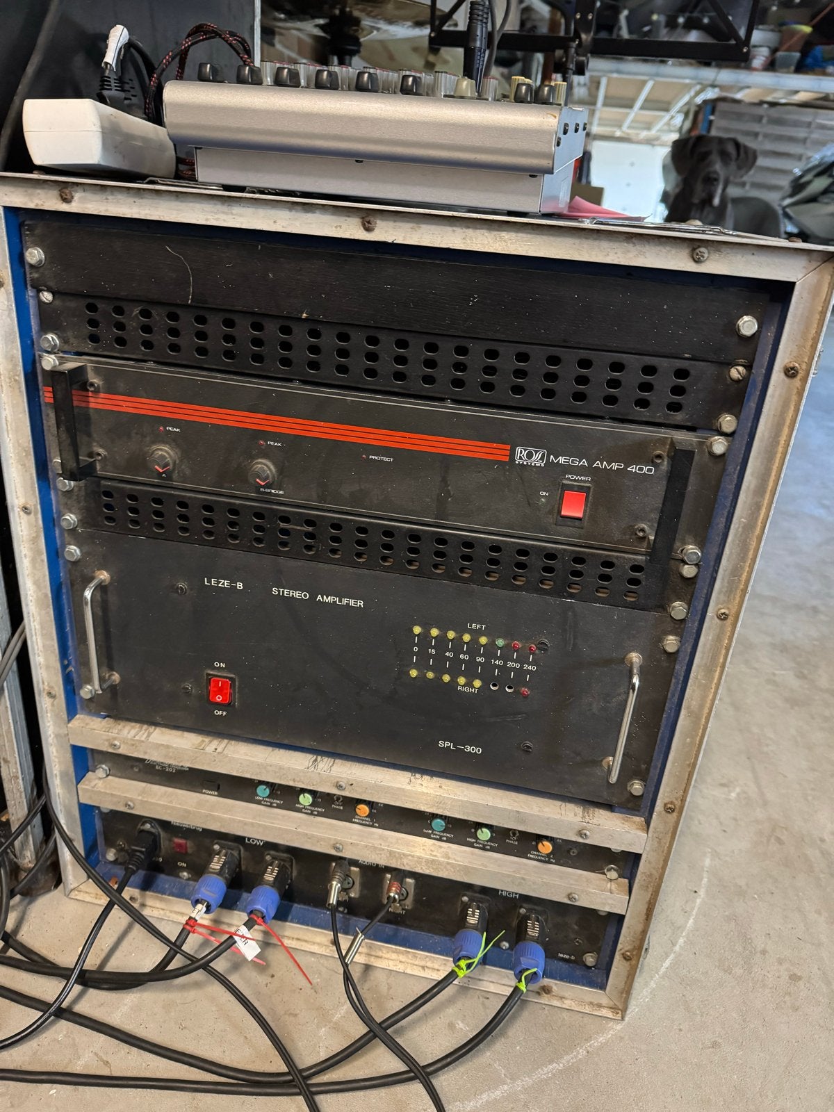 Old school PA-installatie | Zeer krachtig | Compleet, Gebruikt, Overige typen, AUX-ingang, Ophalen