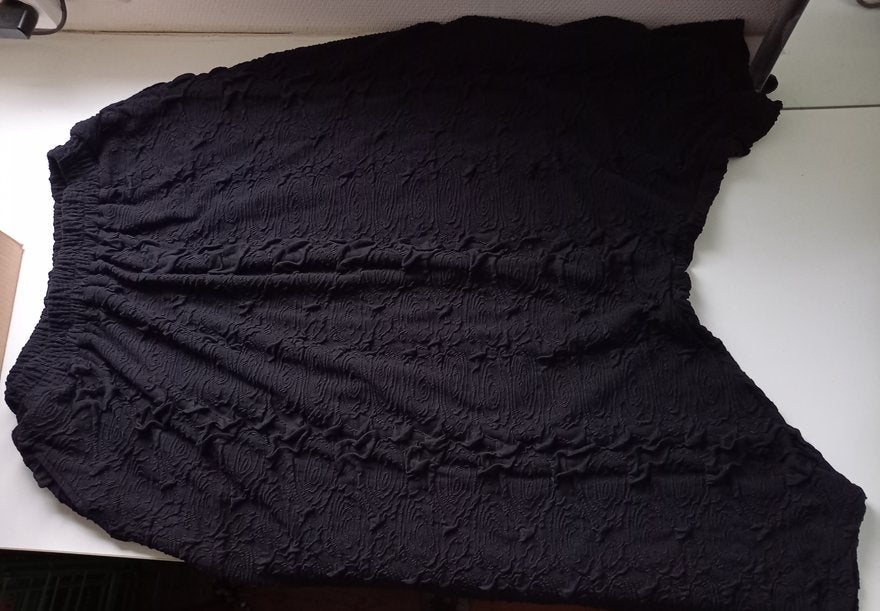 KEKOO pracht zwarte zouave laagkruis harem broek, mt 40-44, Verzenden, Zwart, Maat 42/44 (L), KEKOO