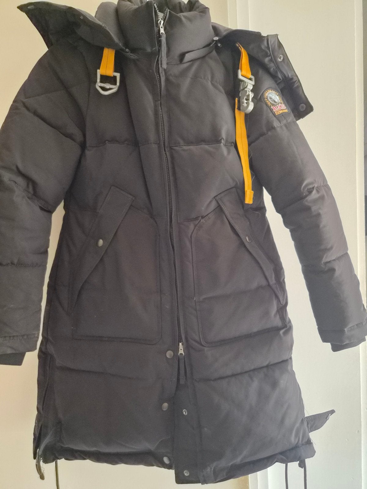 winterjas, Ophalen, Zwart, Parajumpers, Zo goed als nieuw