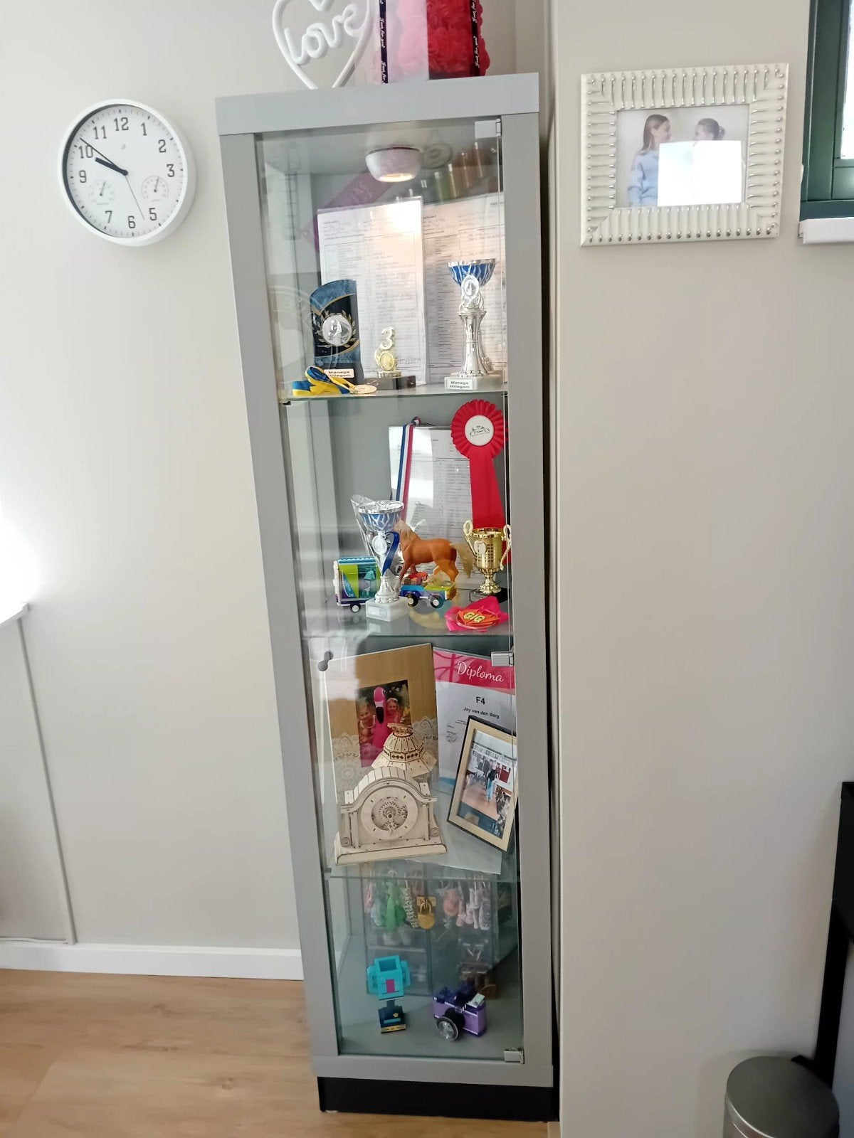 Vitrinekast (IKEA), Huis en Inrichting, Ophalen, Minder dan 50 cm, Modern, 25 tot 50 cm