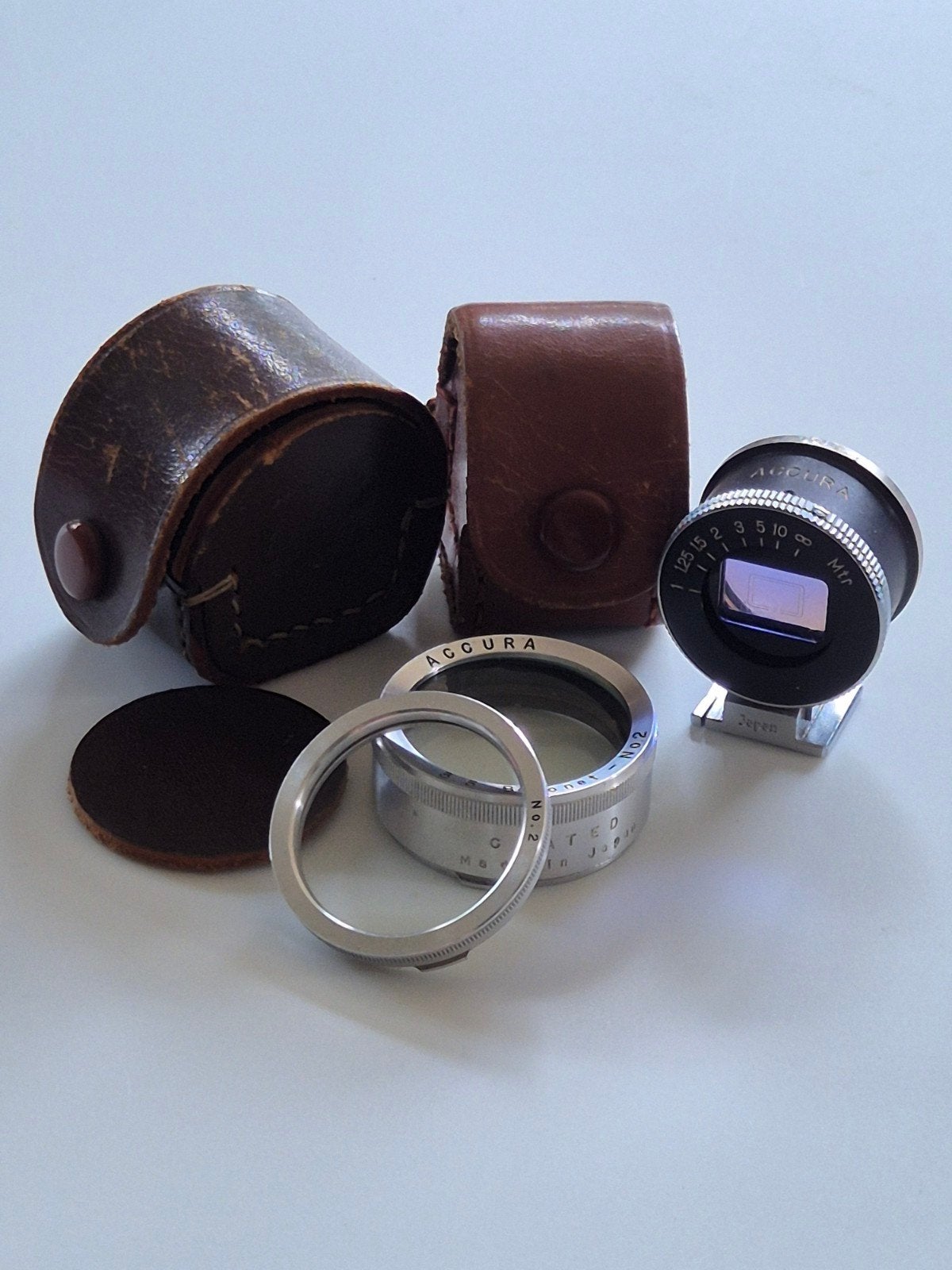 Zeldzame Vintage Accura Close-up Set voor Canonet 35, Compact, Onbekend, Ophalen of Verzenden, Zo goed als nieuw