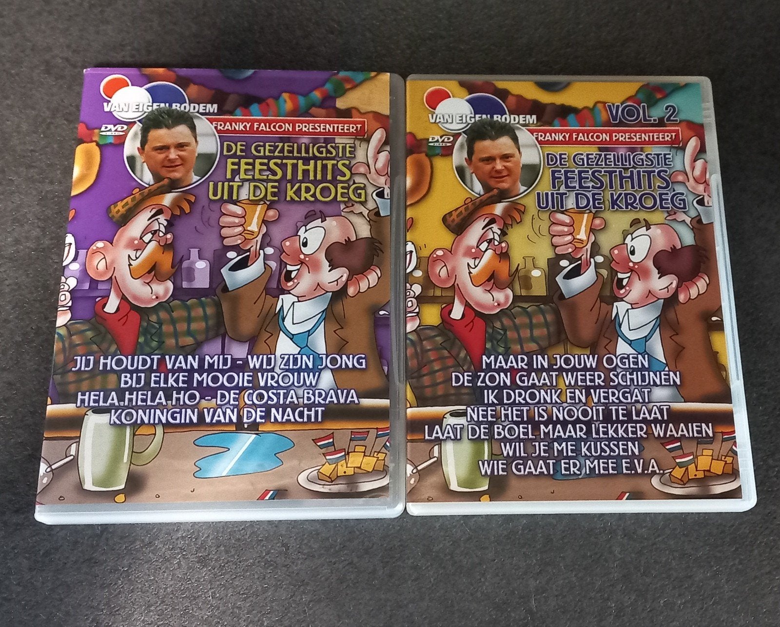 De Gezelligste Feesthits Uit De Kroeg Vol. 1 & 2 DVD, Alle leeftijden, Overige genres, Ophalen of Verzenden, Zo goed als nieuw