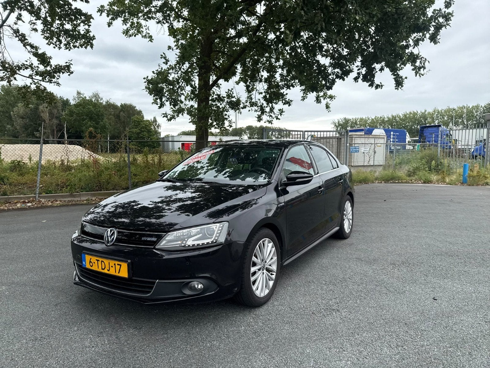 Volkswagen Jetta 1.4 TSI Hybrid 170pk 7-DSG 2013 Zwart, Auto's, Zwart, Origineel Nederlands, Hybride Elektrisch/Benzine, 1405 kg