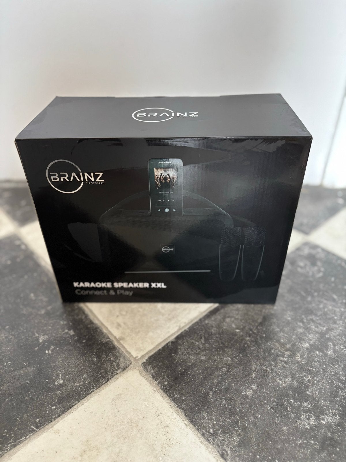 Brainz Karaoke Speaker XXL - Nieuw in doos, Ophalen of Verzenden, Nieuw, Complete set
