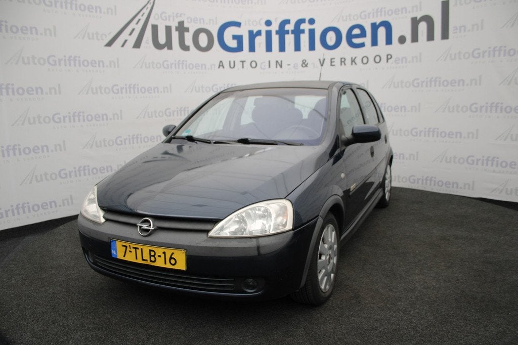 Opel Corsa 1.4-16V Elegance nette 5-deurs met nieuwe APK bij, Voorwielaandrijving, Blauw, 1389 cc, 14 km/l