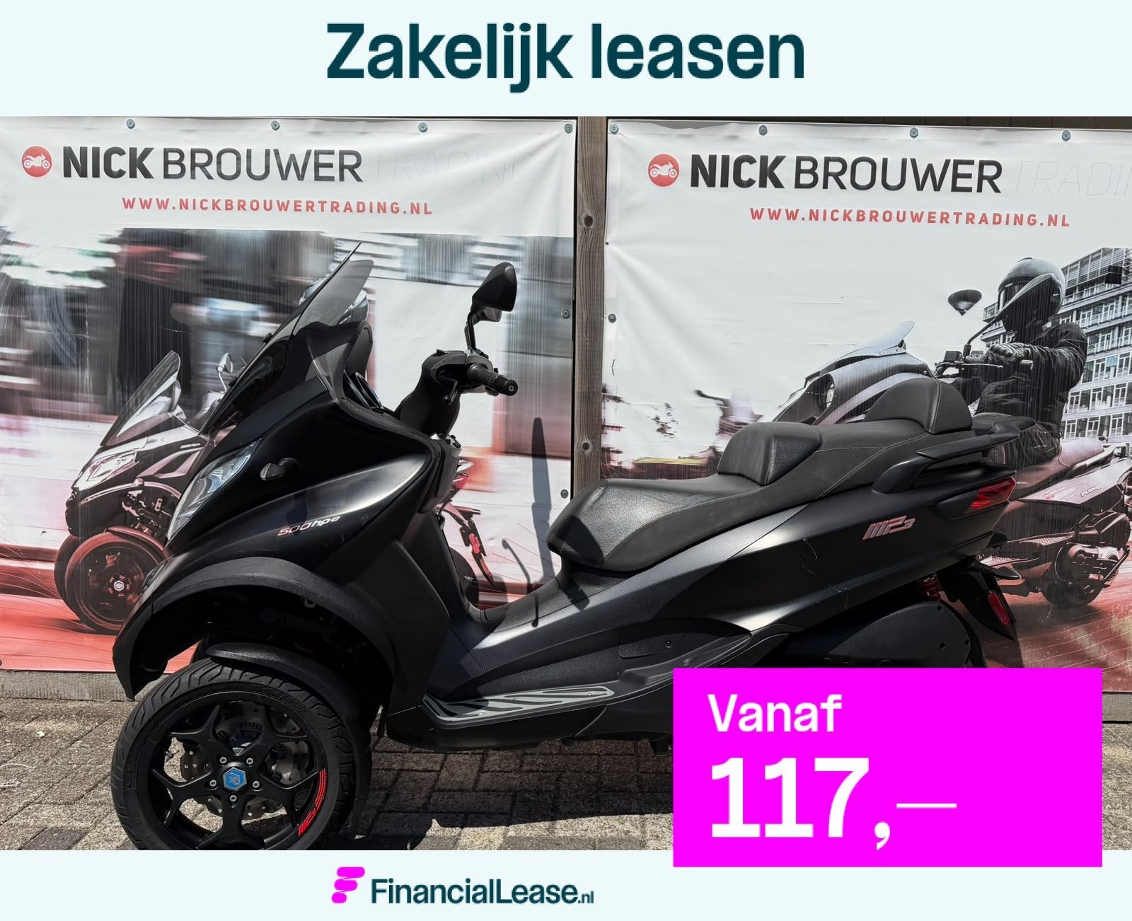 Piaggio MP3 500 HPE Sport Advanced | Achteruit | Garantie, 493 cc, Bedrijf, Overig, 12 t/m 35 kW