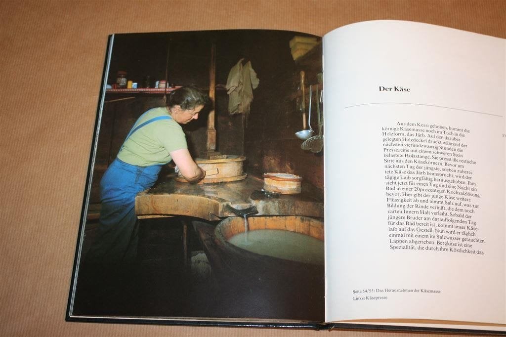 Die Alp und ihr Käse - Boek over de Alpen, Ophalen of Verzenden, Gelezen, Europa