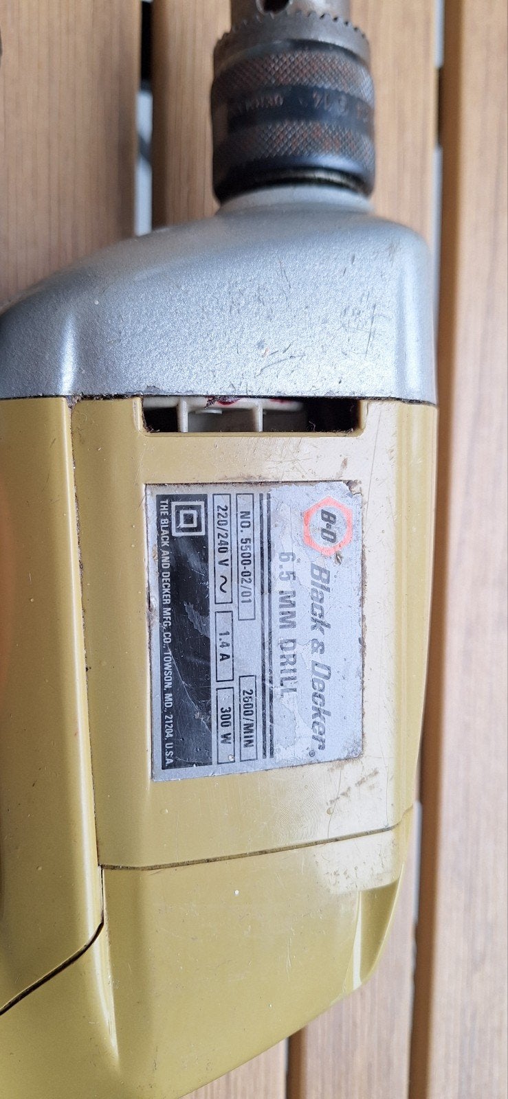 Black and decker boormachine, Ophalen, Boormachine