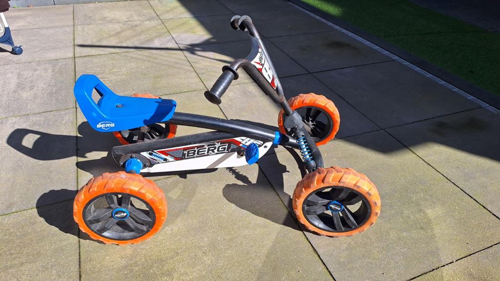 Berg Biky Cross Loopfiets - Oranje/Blauw, Ophalen of Verzenden, Gebruikt, Berg