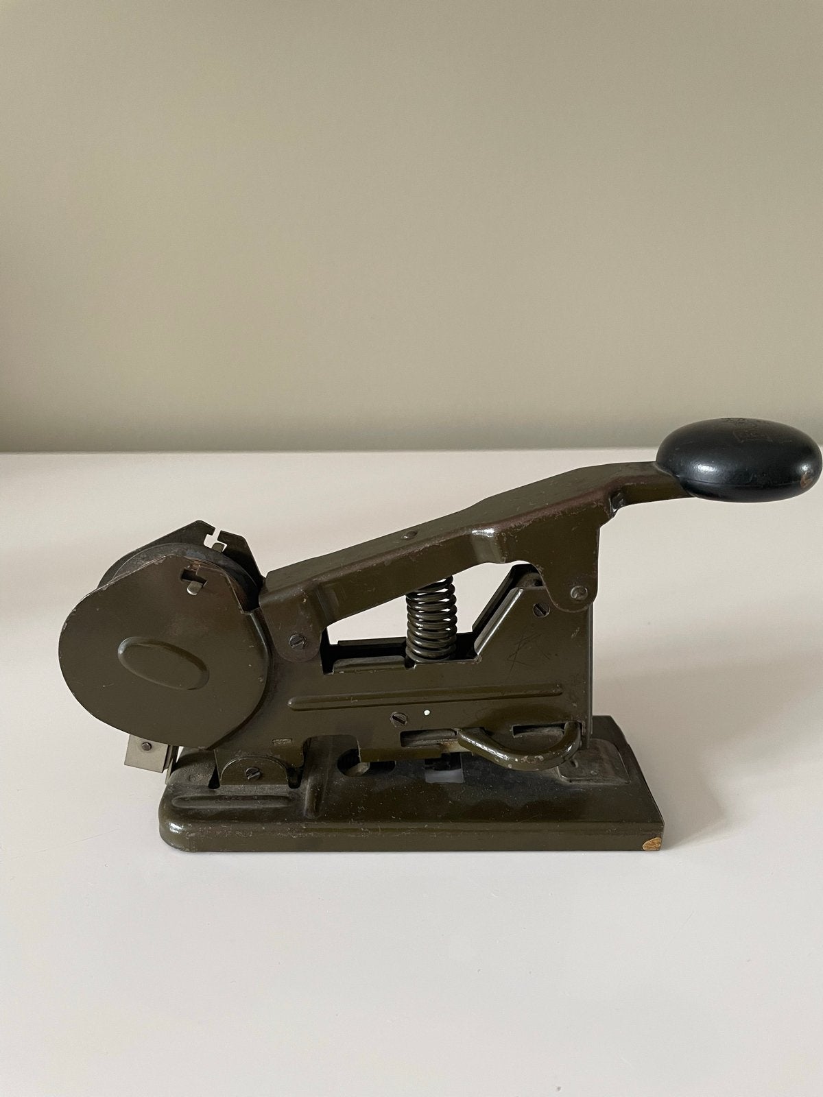Antieke Bates nietmachine - Vintage kantoorartikel, Ophalen of Verzenden