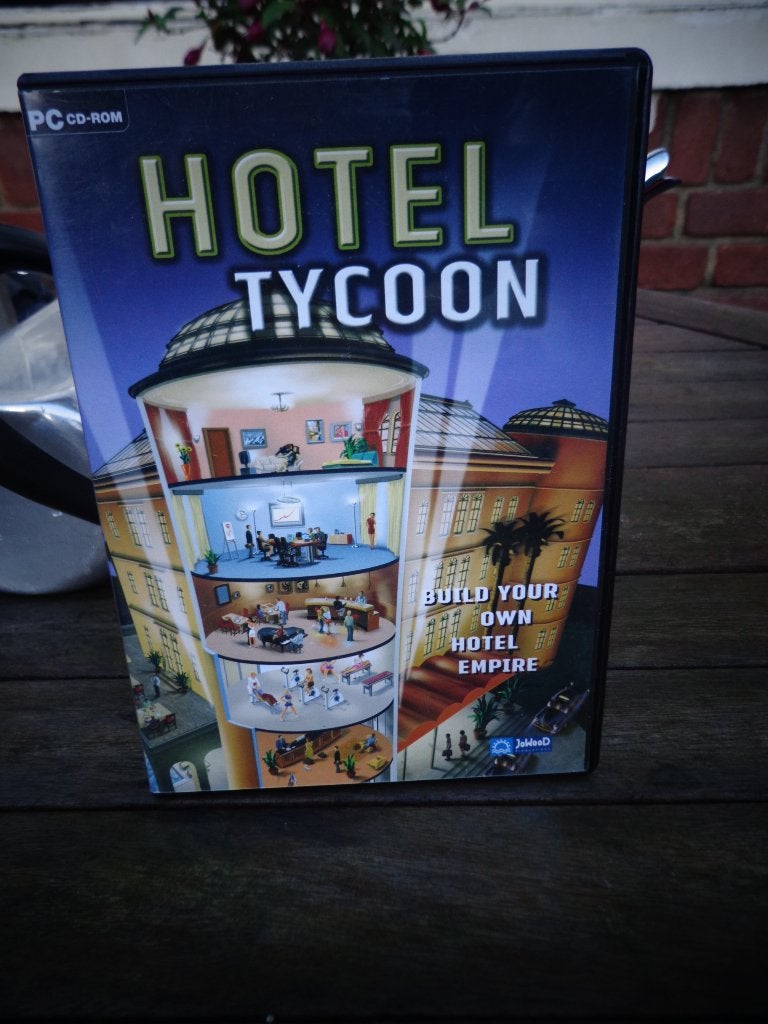 Hotel Tycoon PC CD-ROM - Bouw je eigen hotelimperium, Gebruikt, 1 speler, Ophalen of Verzenden, Vanaf 3 jaar