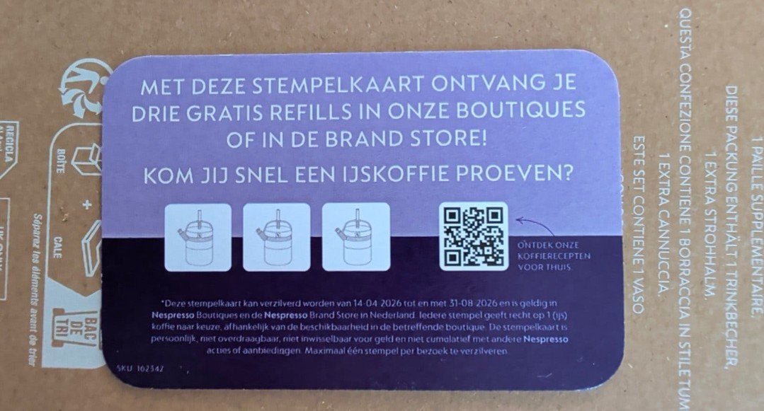 Foto 6 van Nespresso Travel Tumbler Bubblegum 530 ml + stempelkaart