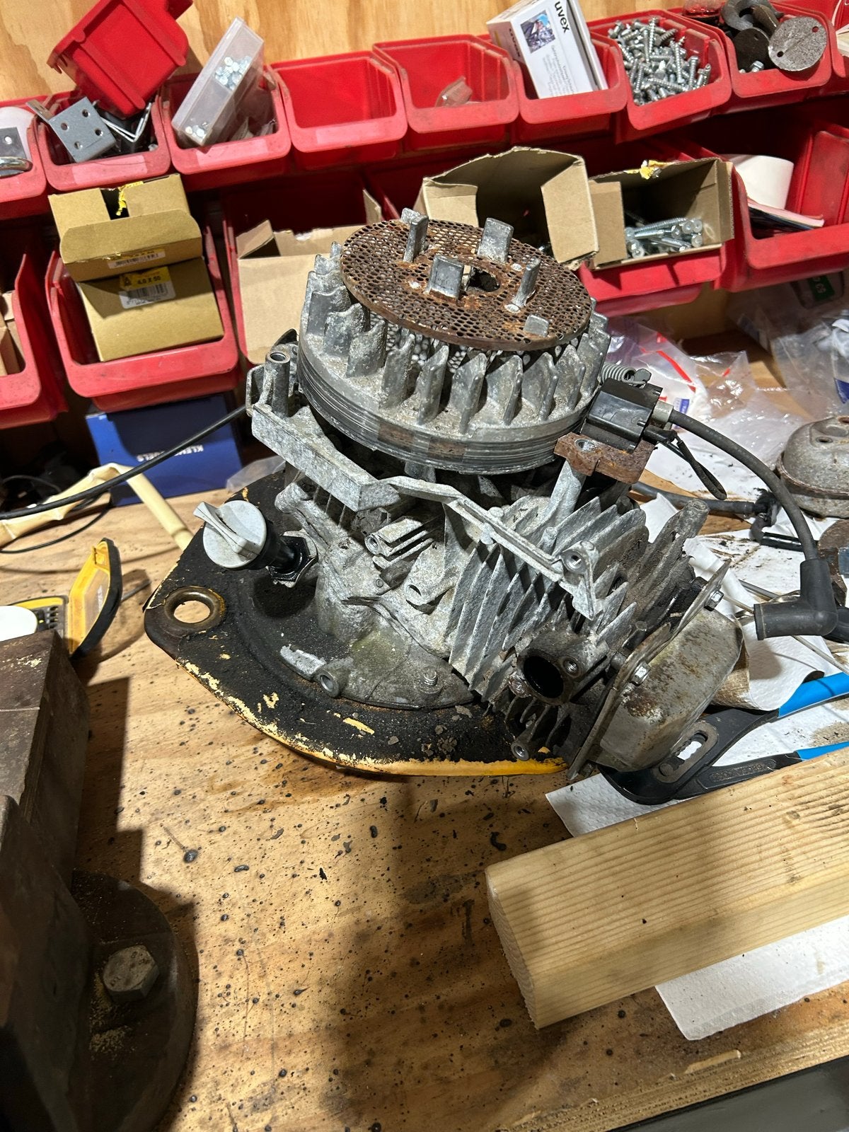 5.5 honda grasmaaier blok, Ophalen
