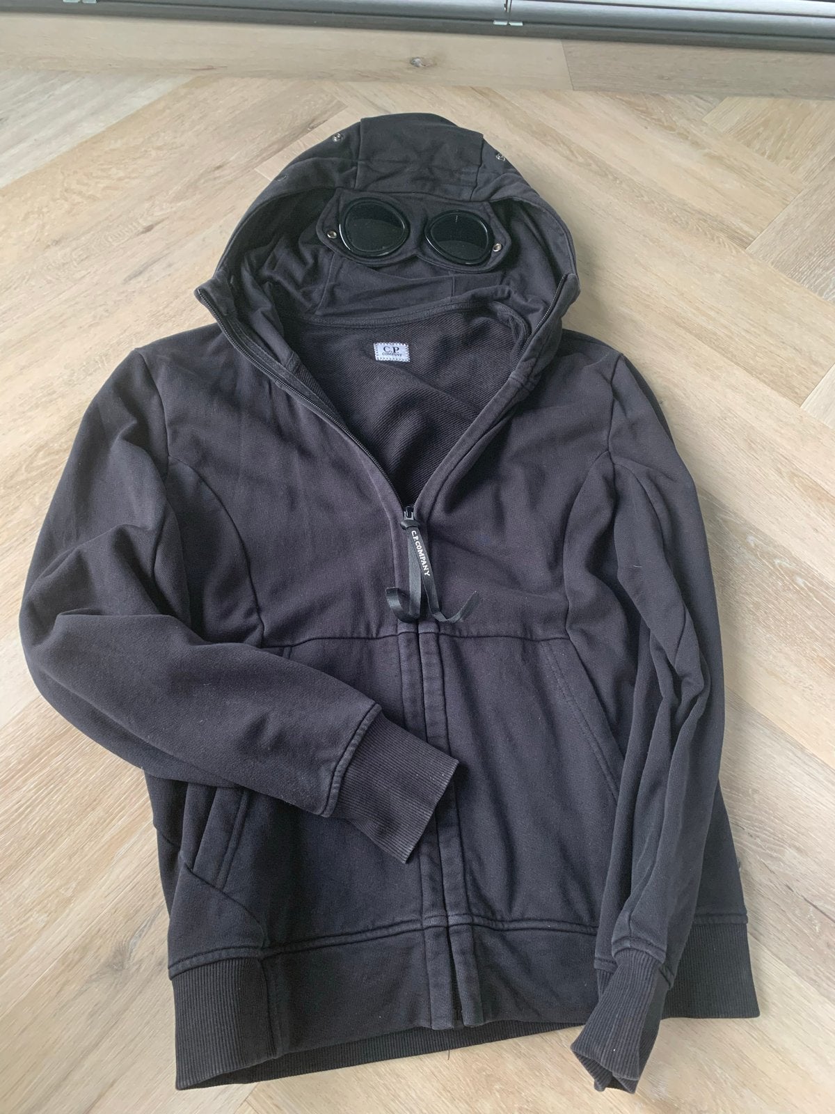 C.P. Company Vest met Bril - Zwart Maat M, Ophalen of Verzenden, Gedragen, Maat 48/50 (M), Zwart
