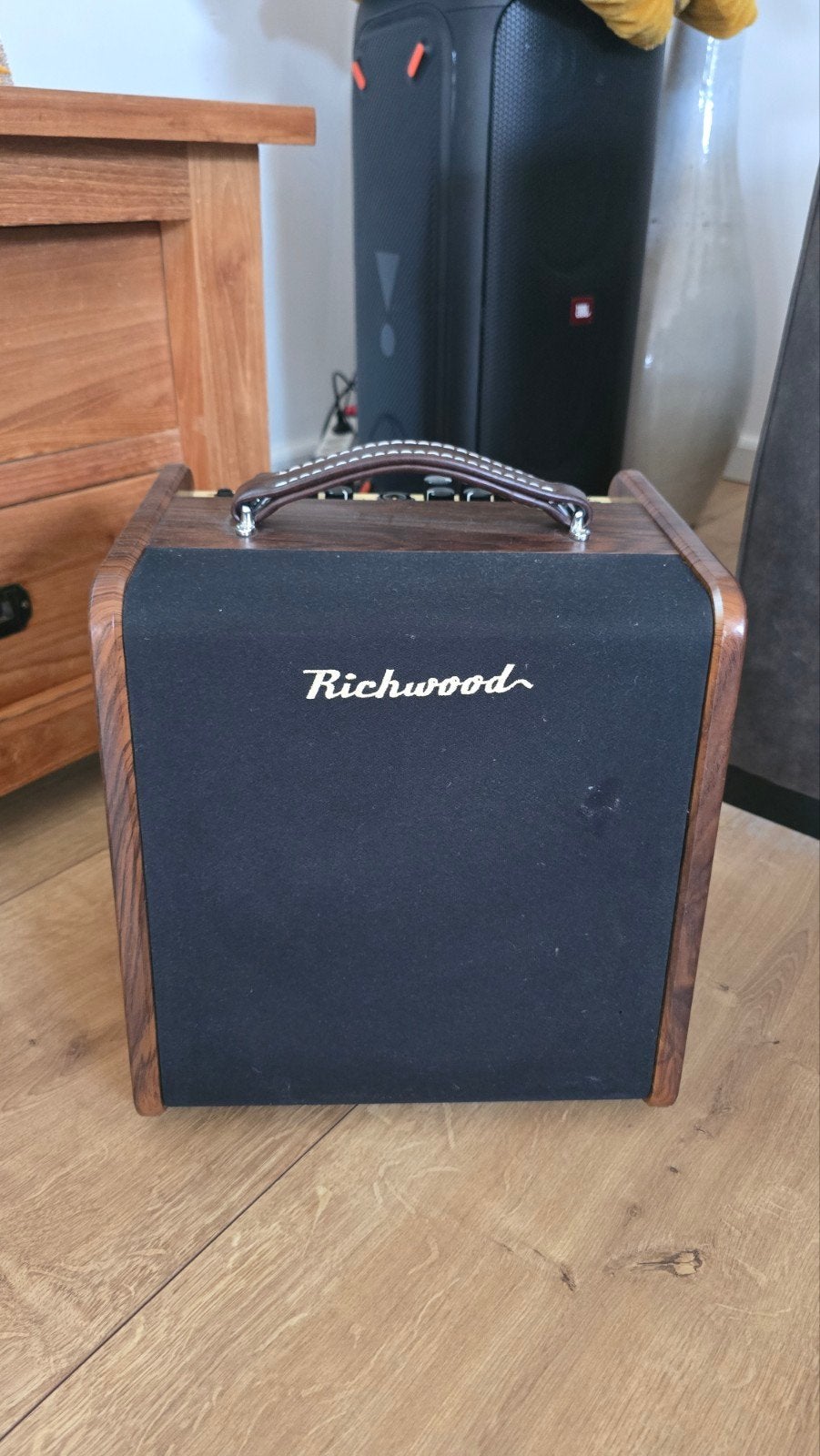 Richwood RAC-50 Akoestische Gitaarversterker, Muziek en Instrumenten, Ophalen of Verzenden, Zo goed als nieuw, Gitaar, 50 tot 100 watt